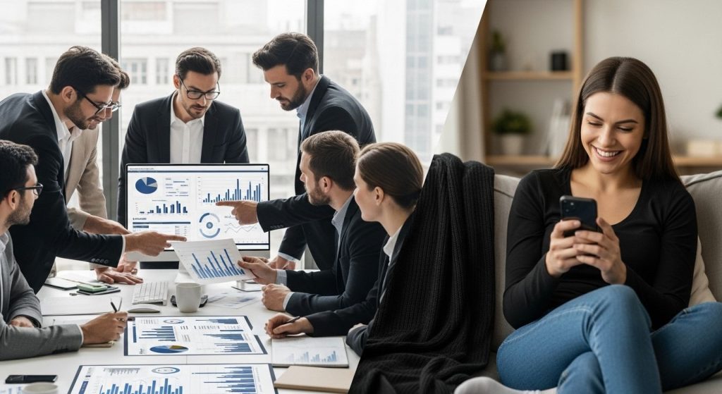 marketing B2B vs B2C human interaction