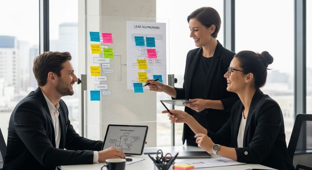 lead nurturing significato teamwork