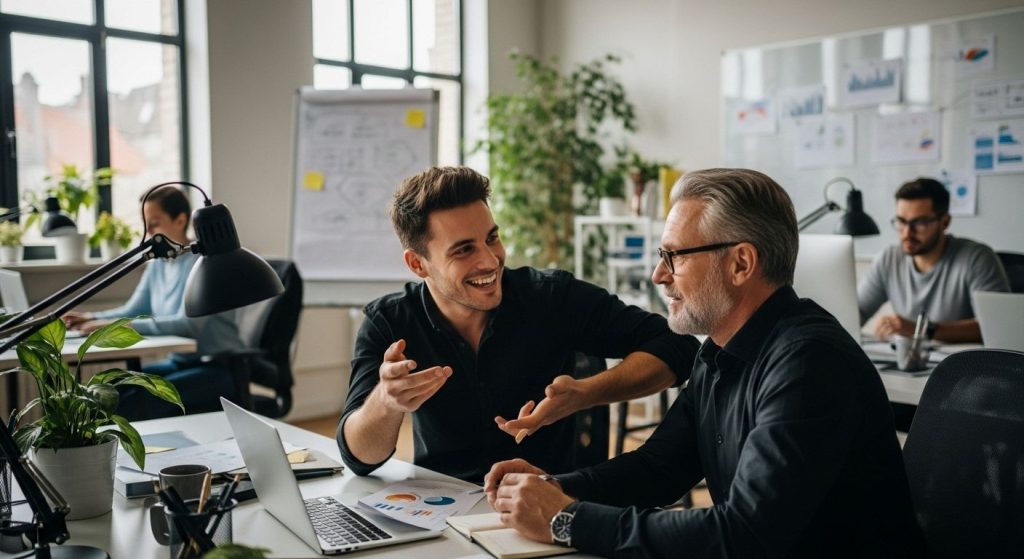 mentalità imprenditoriale teamwork