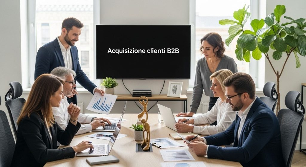 acquisizione clienti B2B, PMI, startup